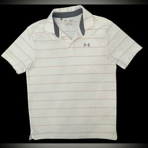 Under Armour Men's White Polo Shirt